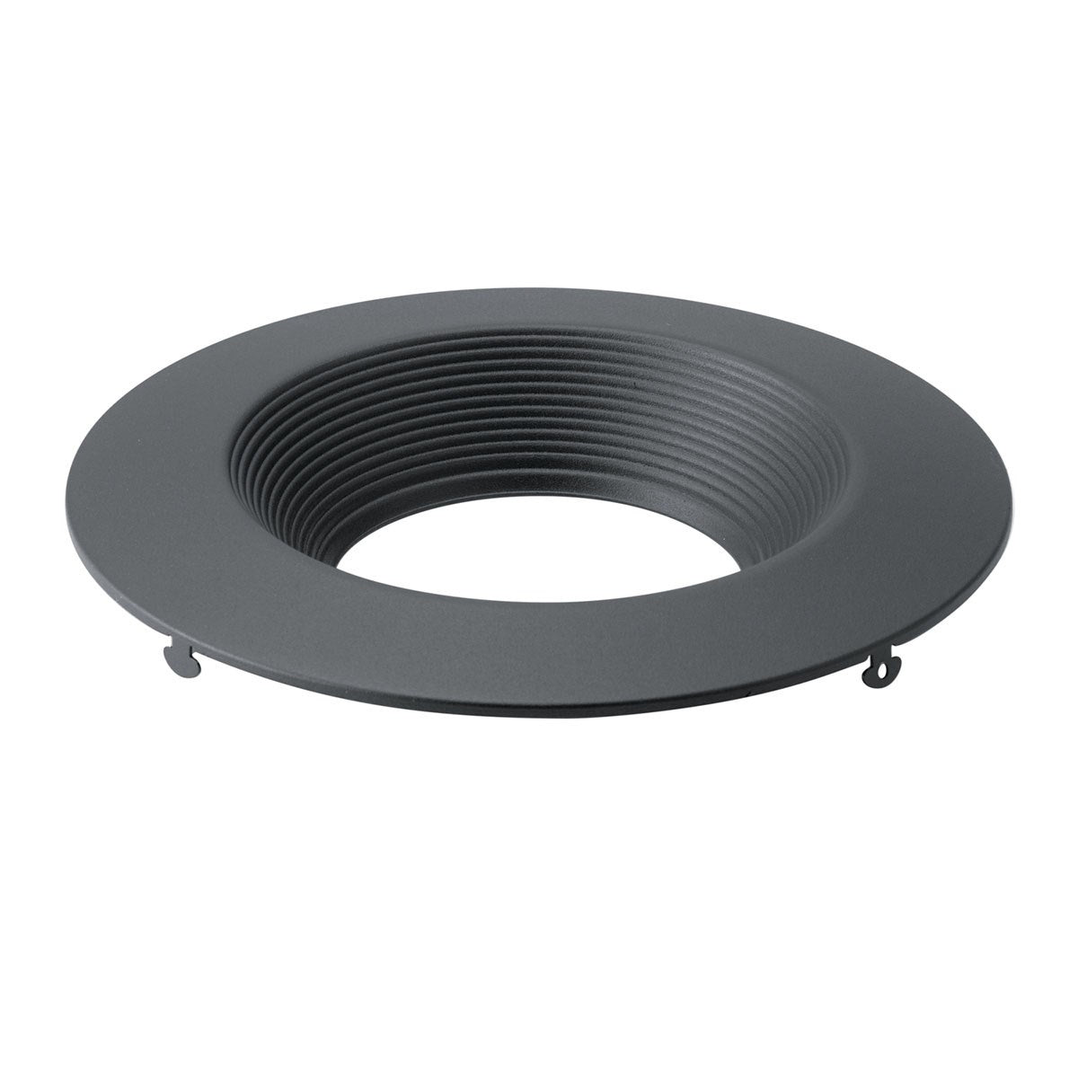 KICHLER DLTRC06RBKT Direct-To-Ceiling Recessed Decorative Trim 6 Inch Round Textured Black