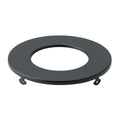 KICHLER DLTSL03RBKT Direct-To-Ceiling Slim Decorative Trim 3 Inch Round Textured Black