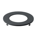 KICHLER DLTSL04RBKT Direct-To-Ceiling Slim Decorative Trim 4 Inch Round Textured Black