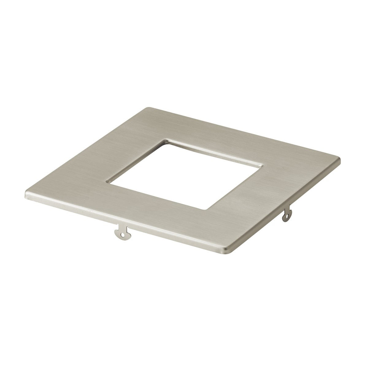KICHLER DLTSL04SNI Direct To Ceiling Unv Accessor 4In Square Slim Downlight Trim Brushed Nickel