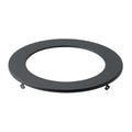 KICHLER DLTSL06RBKT Direct-To-Ceiling Slim Decorative Trim 6 Inch Round Textured Black