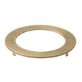 KICHLER DLTSL06RNBR Direct-To-Ceiling Slim Decorative Trim 6 Inch Round Natural Brass