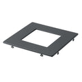 KICHLER DLTSL06SBKT Direct-To-Ceiling Slim Decorative Trim 6 Inch Square Textured Black
