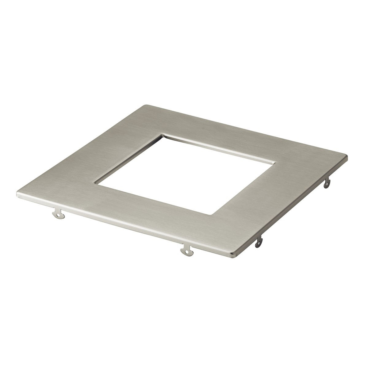 KICHLER DLTSL06SNI Direct To Ceiling Unv Accessor 6In Square Slim Downlight Trim Brushed Nickel