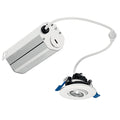 KICHLER DLMG02R2790WHT Direct-To-Ceiling 2 Inch Round Mini Gimbal 27K Led Downlight In White