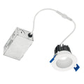 KICHLER DLMN02R3090WHT Direct-To-Ceiling 2 Inch Round Mini Recessed 30K Downlight In White