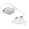 KICHLER DLRC04S2790WHT Direct-To-Ceiling 4 Inch Square Recessed 27K Led Downlight In White