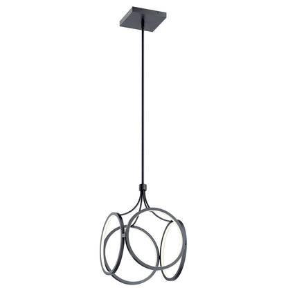 KICHLER 83346MBK Ciri Led Pendant Matte Black