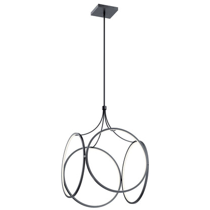 KICHLER 83348MBK Ciri Led Pendant Matte Black
