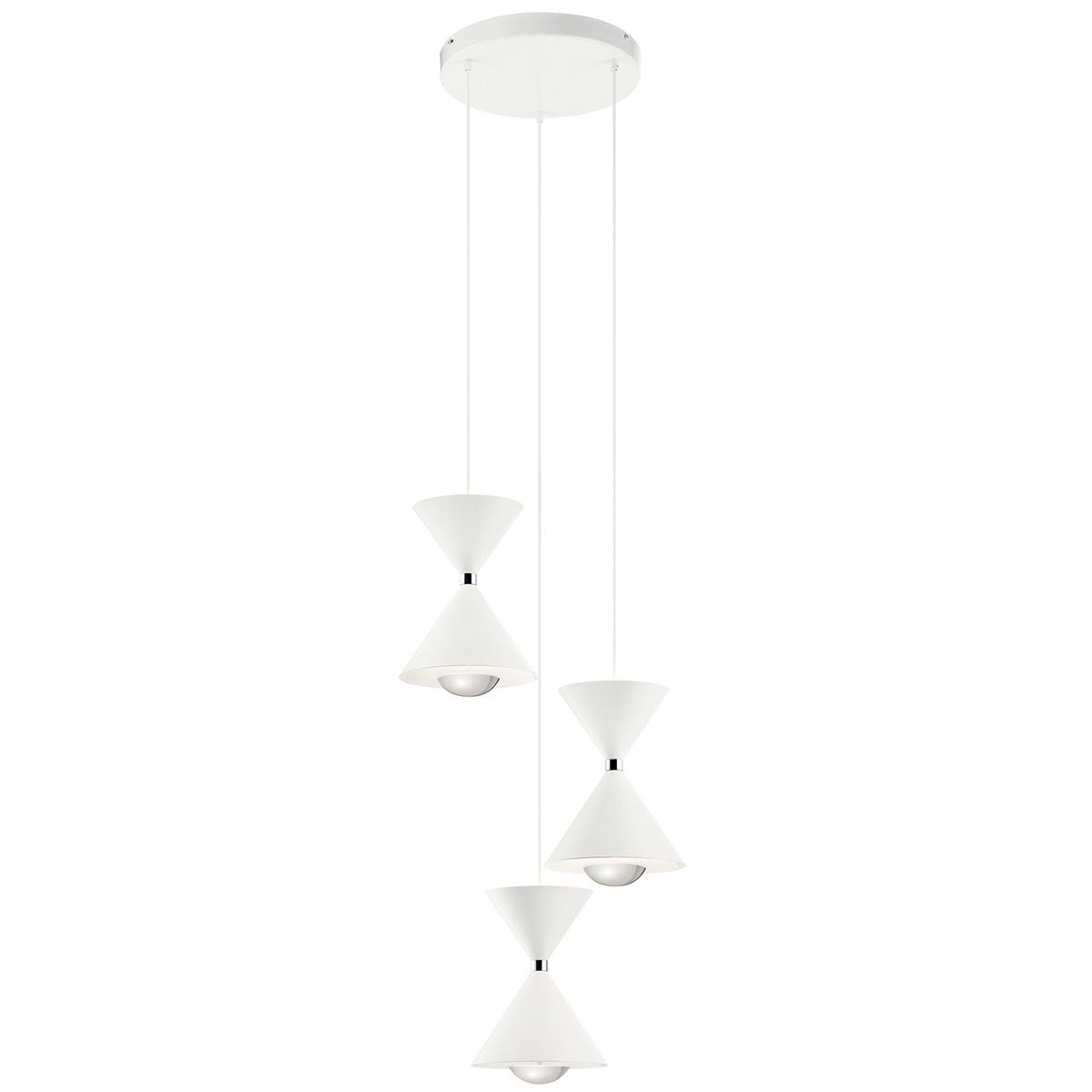 KICHLER 84114MWH Kordan Led Pendant Matte White