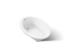 KOHLER K-1163-S1-0 Sunward 60" X 42" Drop-In Bath - White