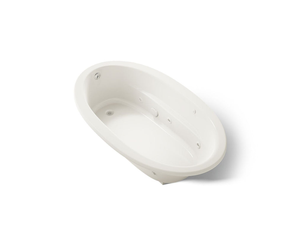 KOHLER K-1164-96 Sunward 72" X 42" Drop-In Whirlpool Bath - Biscuit