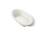 KOHLER K-1164-W1-96 Sunward 72" X 42" Drop-In Whirlpool Bath With Bask Heated Surface - Biscuit