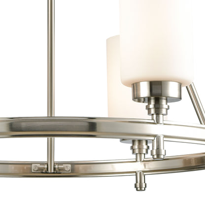 ELK SHOWROOM 11667/6 Dawson 25'' Wide 6-Light Chandelier - Satin Nickel