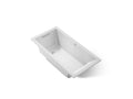 KOHLER K-1167-GH-95 Underscore 60" X 30" Drop-In Heated Bubblemassage Air Bath - Ice Grey