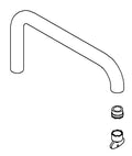 KOHLER Spout Kit - Polished Chrome, K-1169951-CP