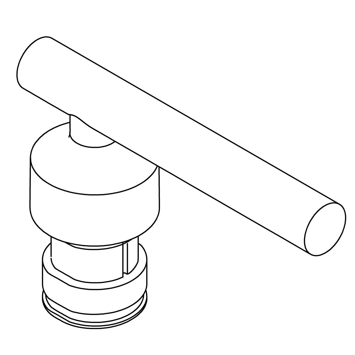 KOHLER Handle Kit - Vibrant Brushed Moderne Brass, K-1169953-2MB