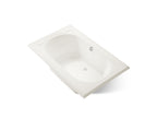 KOHLER K-1170-GHW-96 Memoirs 66" X 42" Drop-In Heated Bubblemassage Air Bath With Bask Heated Surface - Biscuit