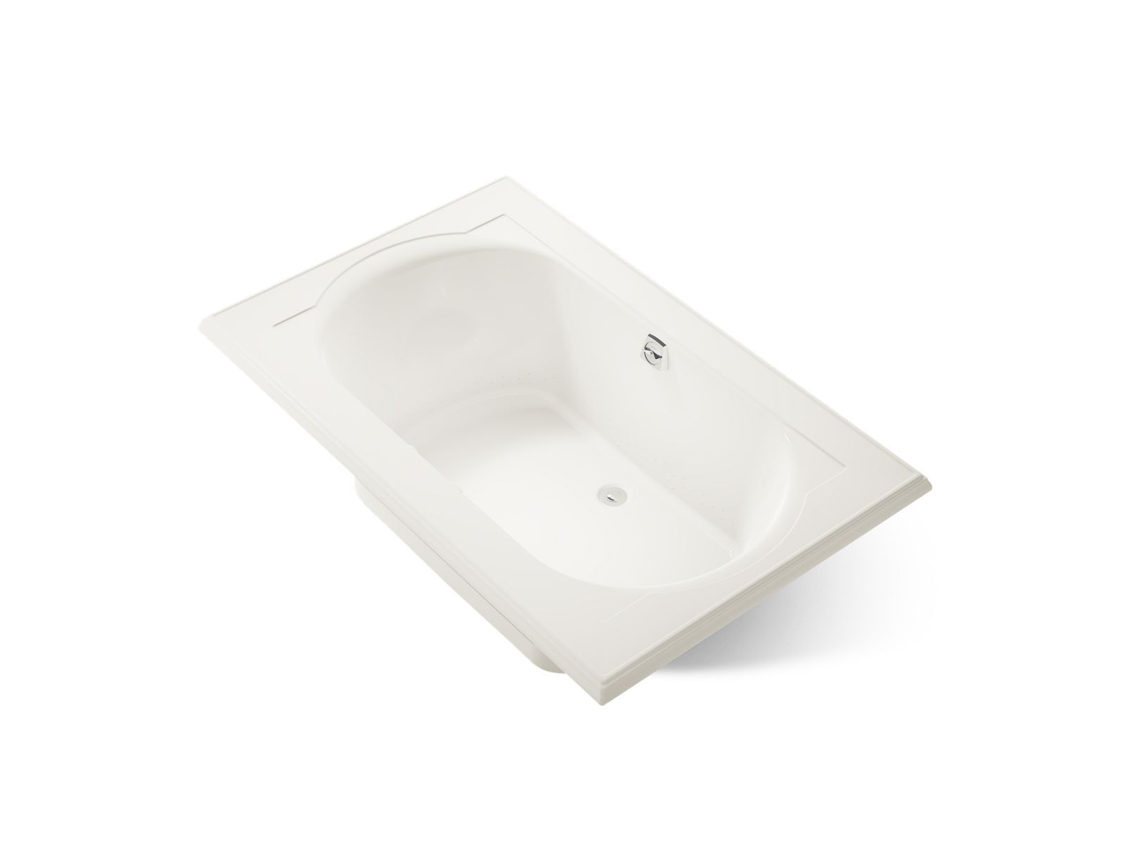 KOHLER K-1170-GHW-96 Memoirs 66" X 42" Drop-In Heated Bubblemassage Air Bath With Bask Heated Surface - Biscuit