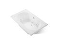 KOHLER K-1170-JH-0 Memoirs 66" X 42" Drop-In Whirlpool Bath - White