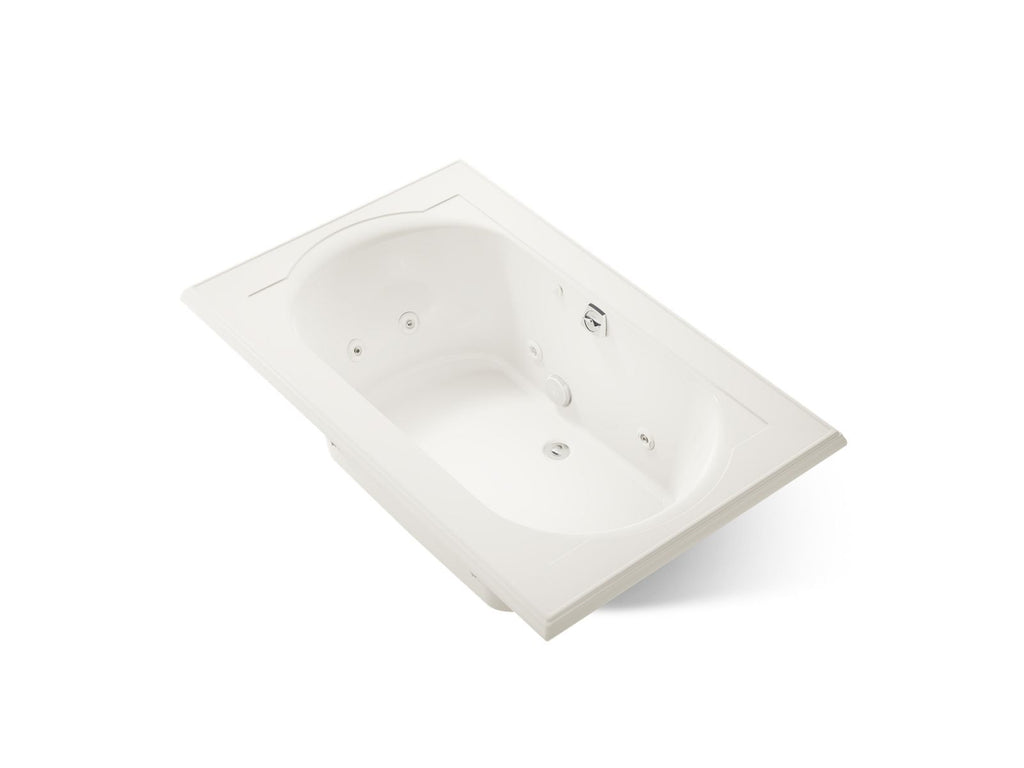 KOHLER K-1170-JH-96 Memoirs 66" X 42" Drop-In Whirlpool Bath - Biscuit