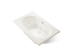 KOHLER K-1170-JH-96 Memoirs 66" X 42" Drop-In Whirlpool Bath - Biscuit