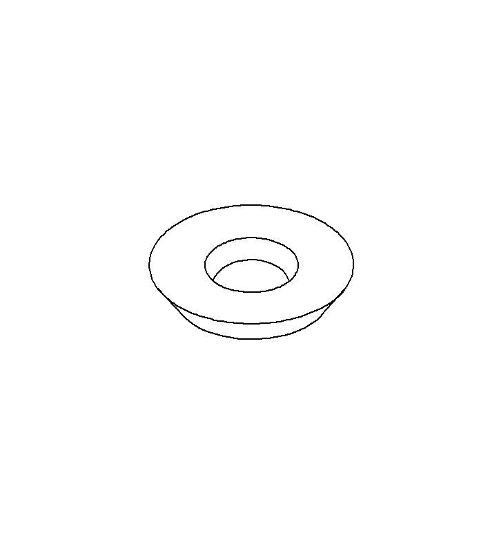 KOHLER Washer, Shoulder #10 Screw/2Ka17, K-1171003