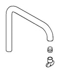 KOHLER Secondary Spout Kit - Polished Chrome, K-1171800-CP