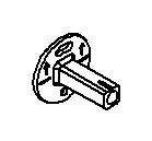 KOHLER Plate, Wall Mount, K-1172390