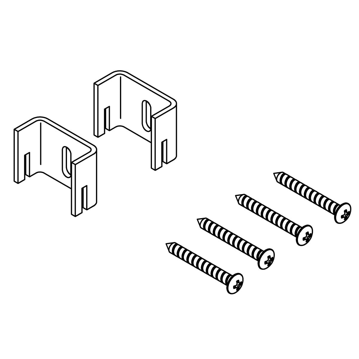 KOHLER Mounting Clip Kit, K-1172602