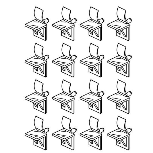 KOHLER Shelf Clip Kit - Black Translucent, K-1172603-BTG