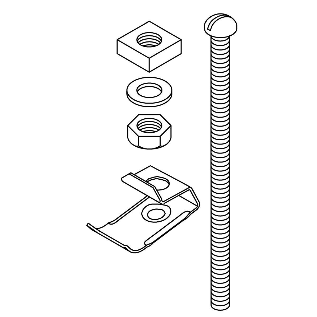 KOHLER INSTALLATION CLIP KIT, K-1177161
