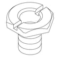 KOHLER Nut, Escutcheon, Drain, K-1178826