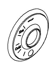 KOHLER Escutcheon - Vintage Nickel, K-1180979-VNT