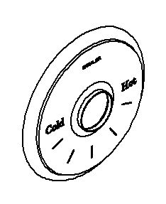 KOHLER Escutcheon - Vibrant Brushed Nickel, K-1180984-BN