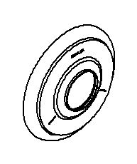 KOHLER Escutcheon - Vibrant French Gold, K-1180989-AF