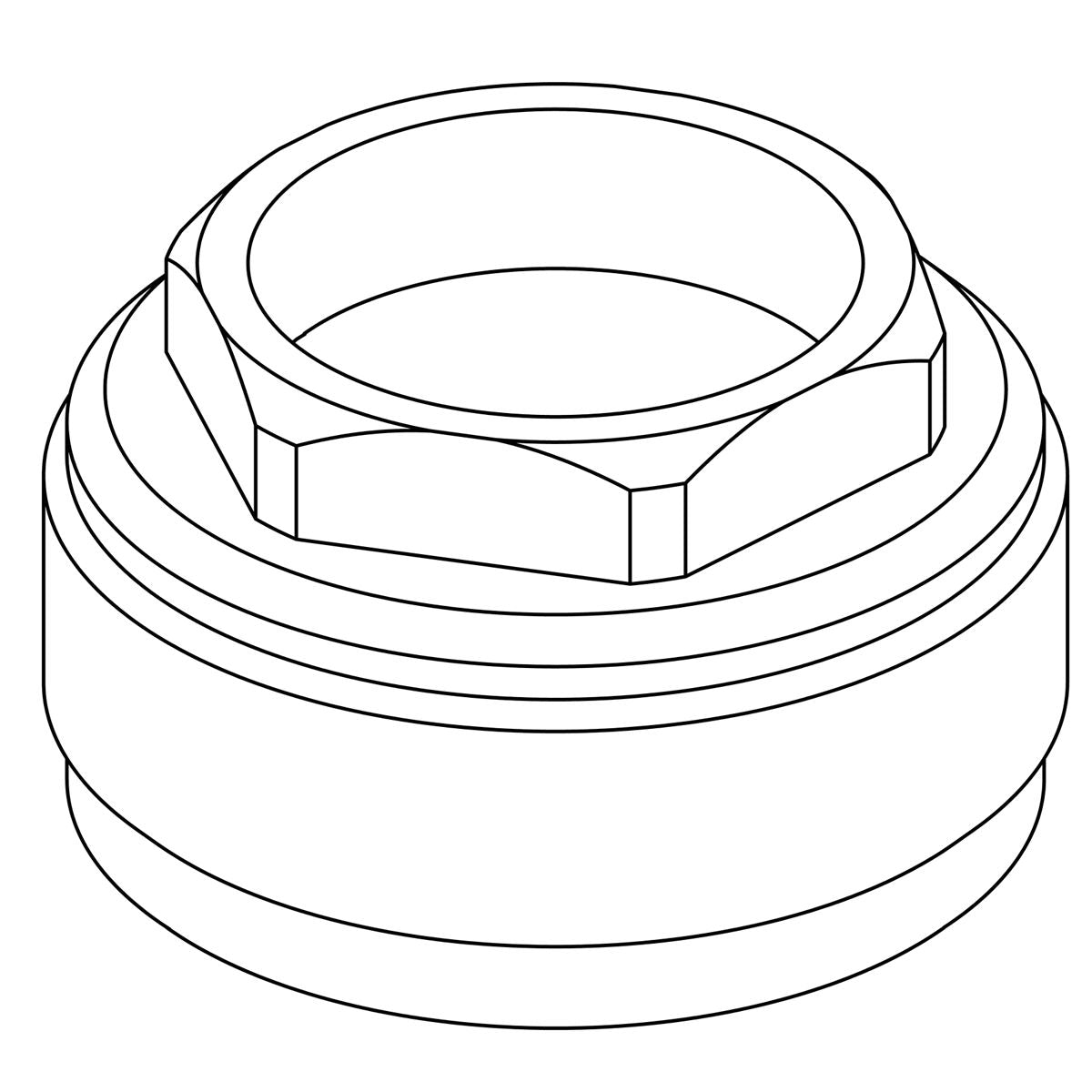 KOHLER Hold Down Nut, K-1181517