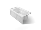 KOHLER K-1184-RA-0 Devonshire 60" X 32" Alcove Bath, Right Drain - White