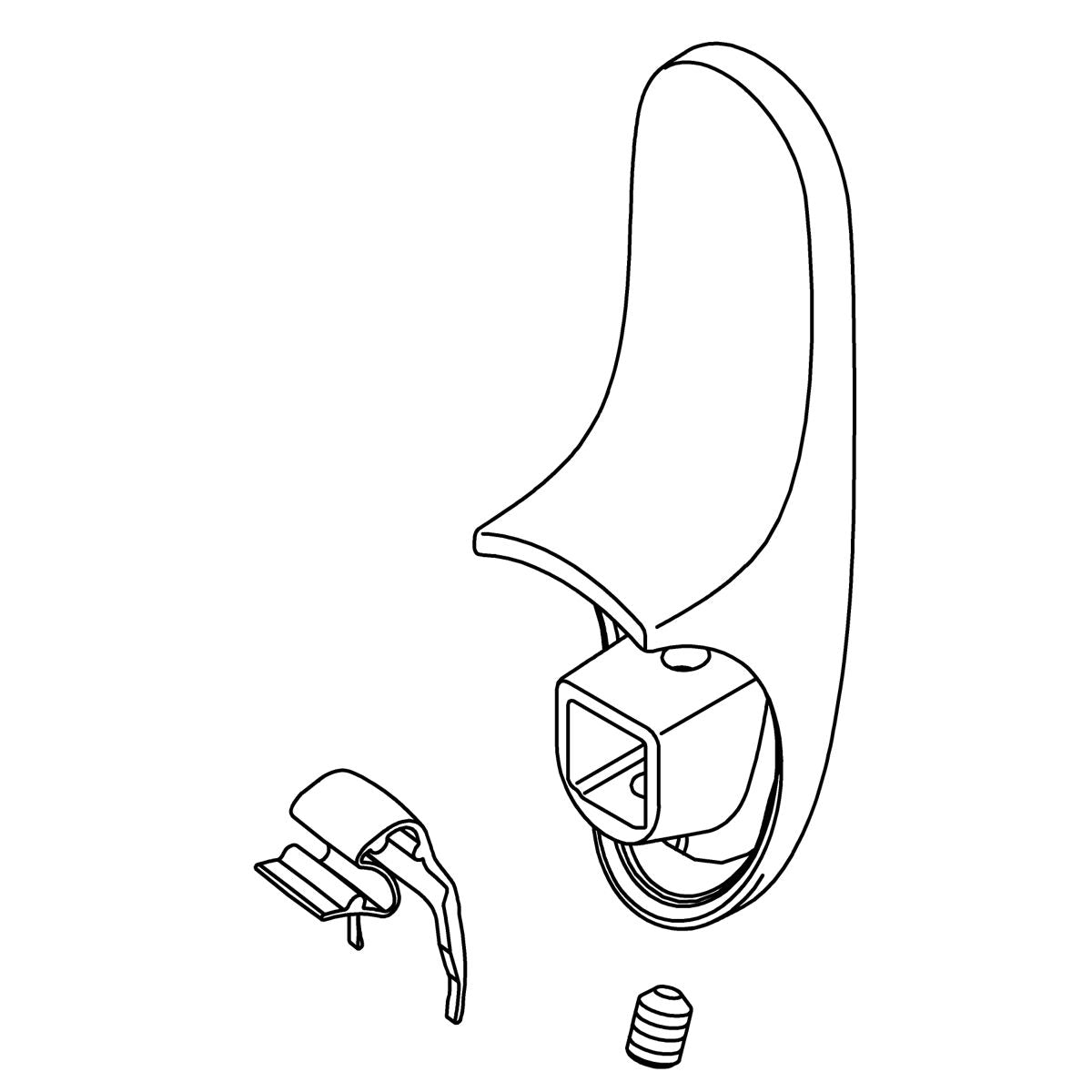 KOHLER Handle Service Kit - Matte Black, K-1186670-BL