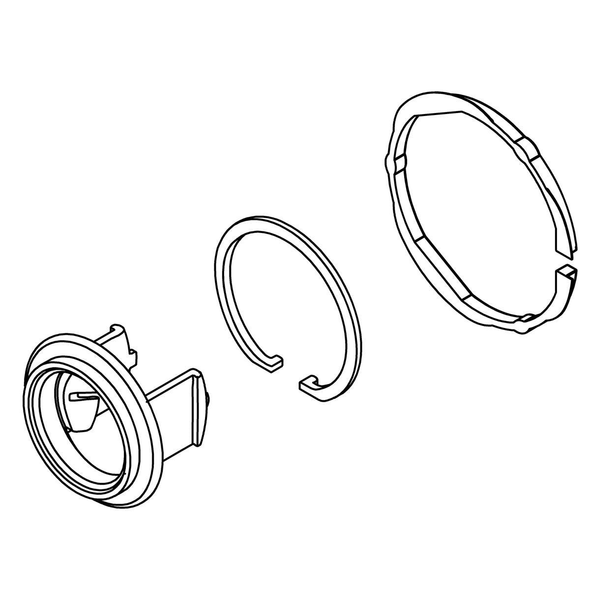 KOHLER K-1186674 Valve Retainer Service Kit