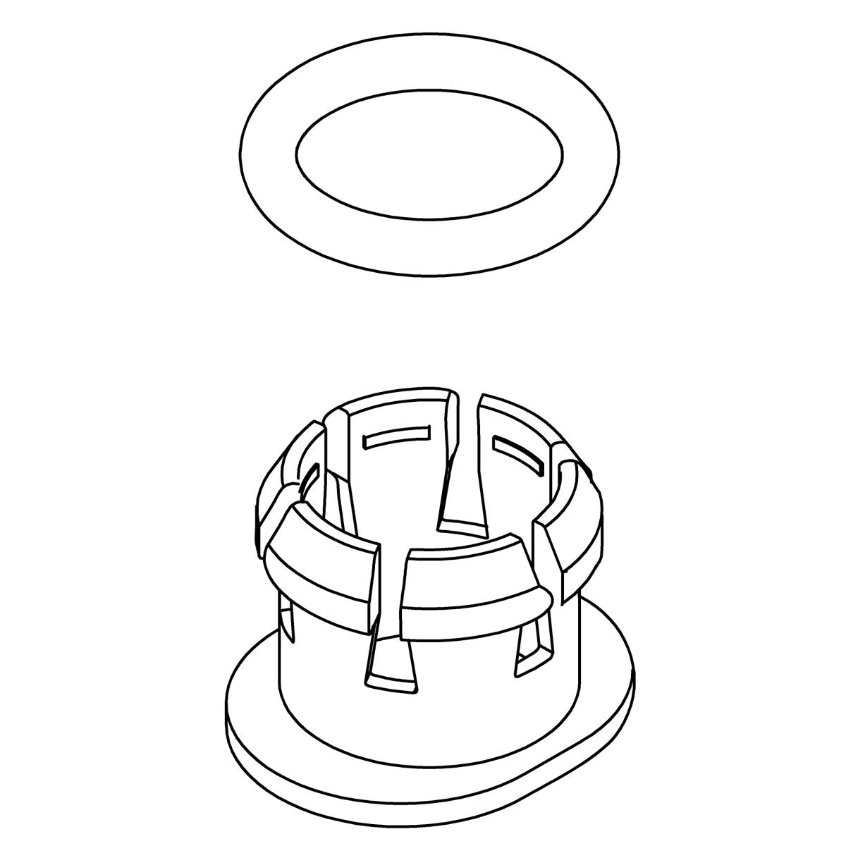 KOHLER K-1186675 Collet Service Kit