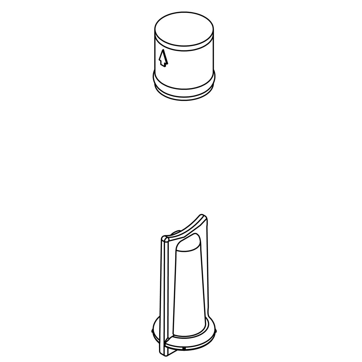 KOHLER Filter And Check Valve Service Kit, K-1186676