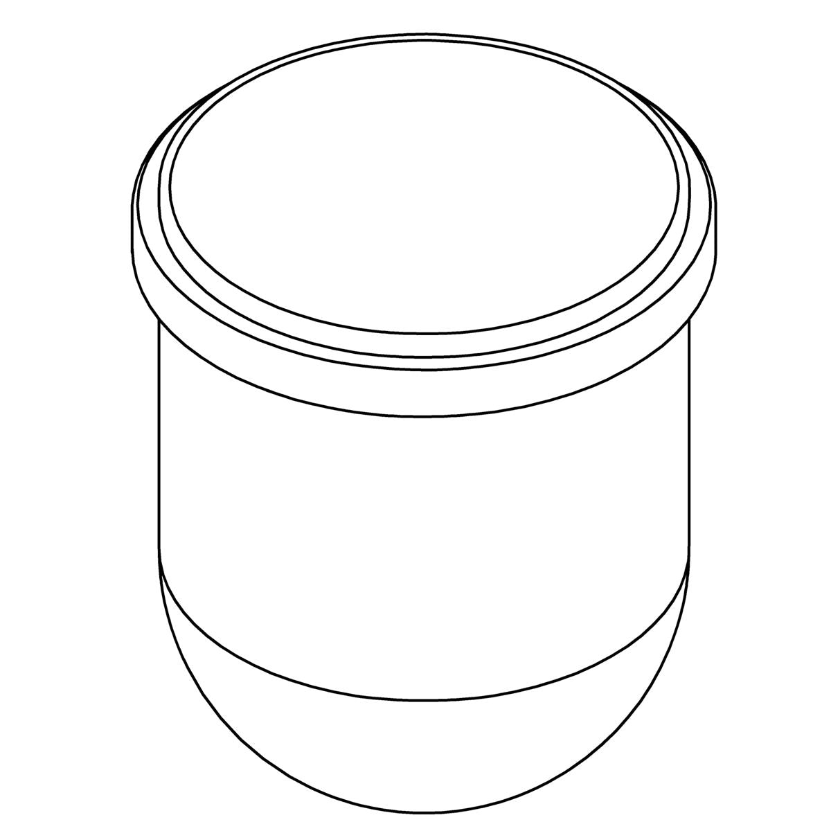 KOHLER Bottle Trap - Matte Black, K-1187049-BL