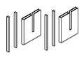 KOHLER Handle Kit Assmebly, Bypass - Matte Black, K-1187796-BL