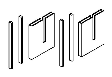 KOHLER Handle Kit Assmebly, Bypass - Bright Silver, K-1187796-SH