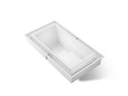 KOHLER K-1188-RE-0 Sok 63" X 31-1/2" Drop-In Effervescence Bath - White