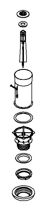 KOHLER FLUSH VALVE KIT, K-1189000