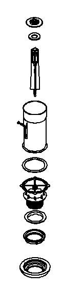 KOHLER FLUSH VALVE KIT, K-1189001