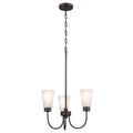 KICHLER 52442OZ Erma Three Light Chandelier Olde Bronze