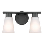 KICHLER 55120BK Stamos Bath 2 Light - Black